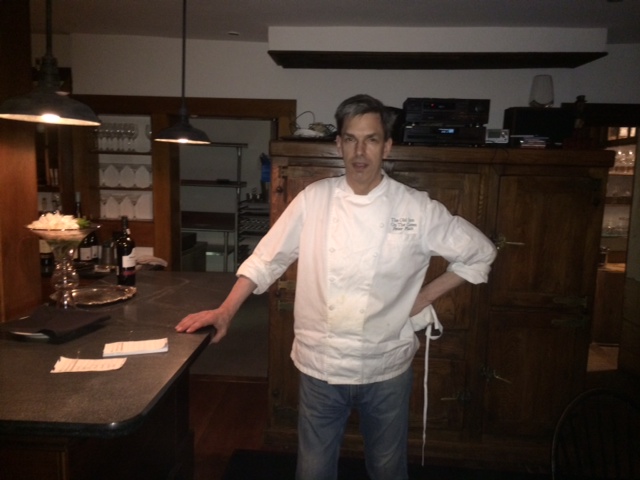 Peter Platt, chef and owner of Old Inn on the Green. Photo: Leslie Gold
