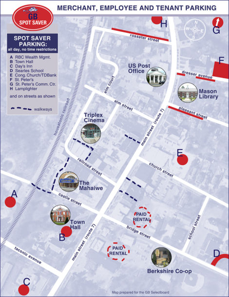 The GB Spot Saver sites for downtown merchants, tenants and employees.