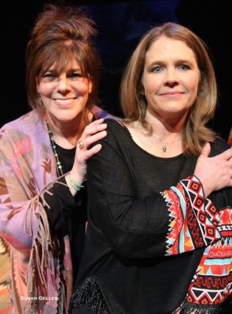 Barbara Newman, left, and Amy Hale Auker. Photo: Suzanne Geller