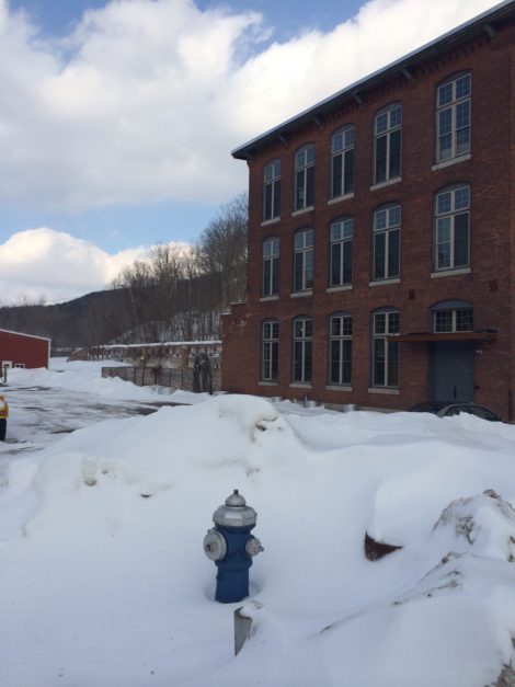 The Park Street hydrant, serving the Rubin Mill and the former Barbieri Lumber Co. office.