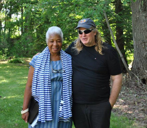 Dr. A. Lenora Taitt-Magubane and Tom Warner. Photo: Heather Bellow