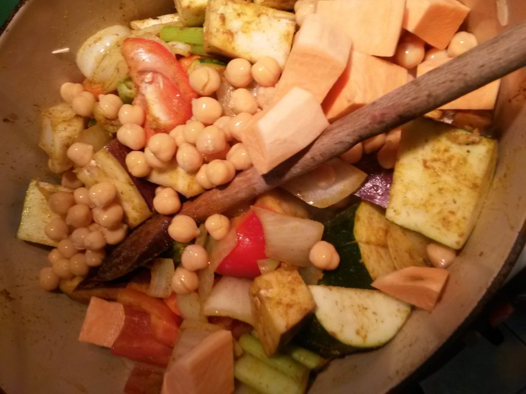 Rachel’s couscous as served at Chez Nous. Photo: Rachel Portnoy