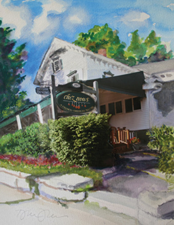 Chez Nous on Main Street in Lee, Massachusetts.