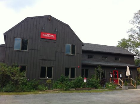 Exterior of Café Adam. Photo: Adam Zieminski