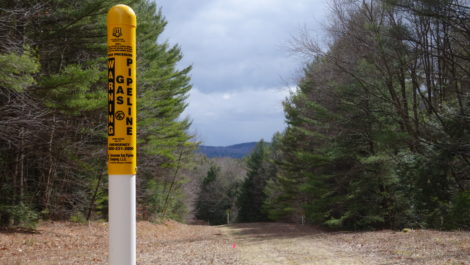Existing pipeline route installed before land was purchase by the state, and protected on Article 97. Tennessee Gas would double the size of this corridor.