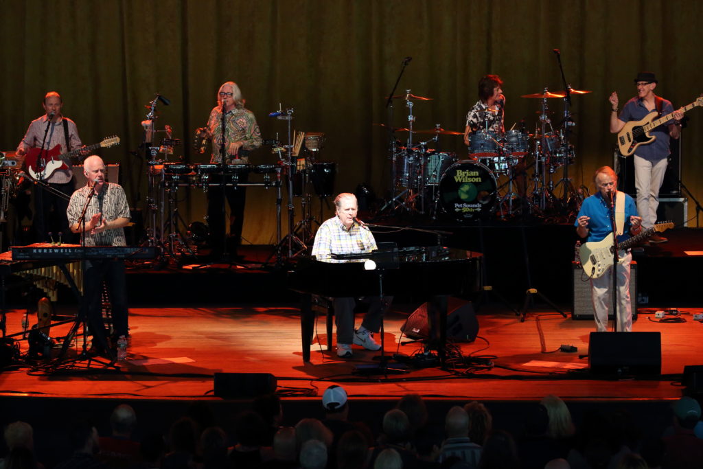 Brian Wilson, performing Beach Boys greatest hits. Photo: Hilary Scott