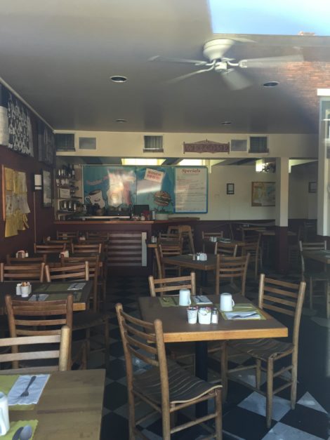 The interior of Martin's on Friday. Photo: Christin Howard