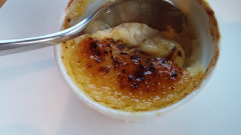 Tahitian rice pudding brûlé. Photo: Anne Dwyer