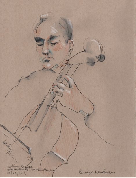 Cellist William Rounds.