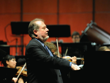 Pianist Garrick Ohlsson, the 2017 Koussevitsky Artist.