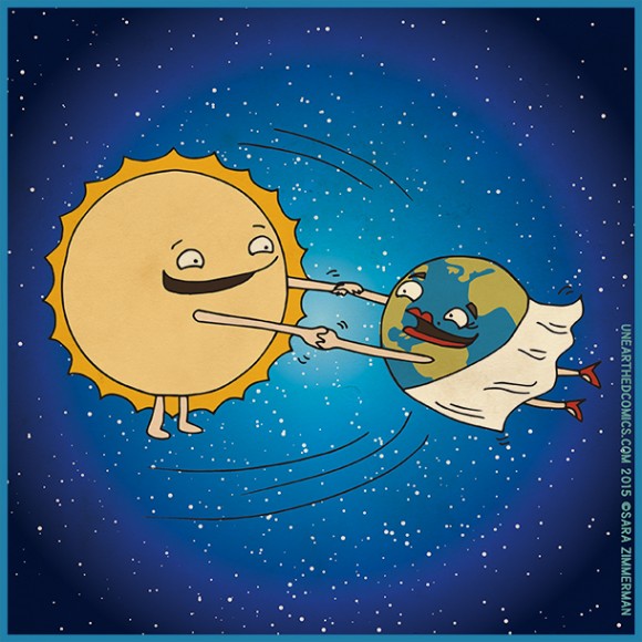 Onearthedcomics.com image via EarthSky.org