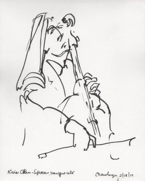 Kivie Cahn-Lipman. Illustration by Carolyn Newberger.