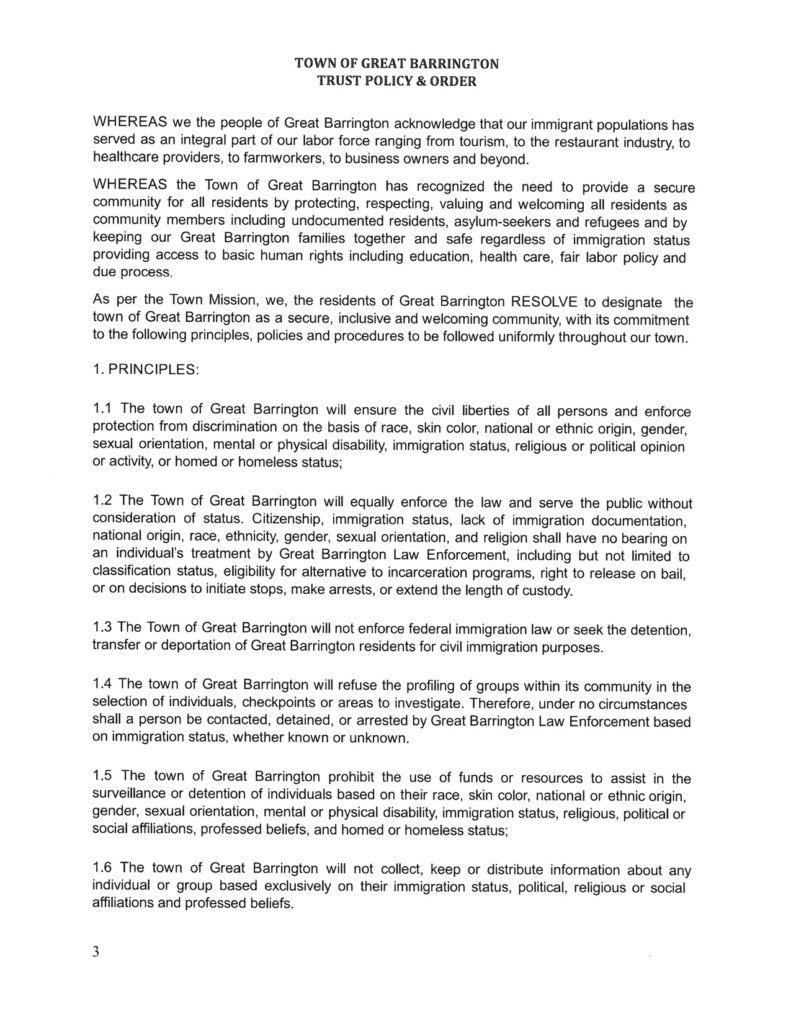 Trust Policy page 2