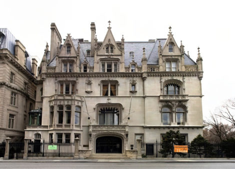The Vanderbilt mansion on Fifth Avenue in New York City.