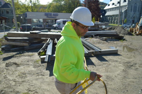 Builder Paul Joffe has returned to action developing plans for a new commercial complex in town. Photo: Gabriel Napoleon