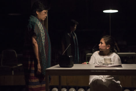 Mia Katigbak as Harper confronts the young girl played by Madelynn Peterson. Photo: Maria Baranova