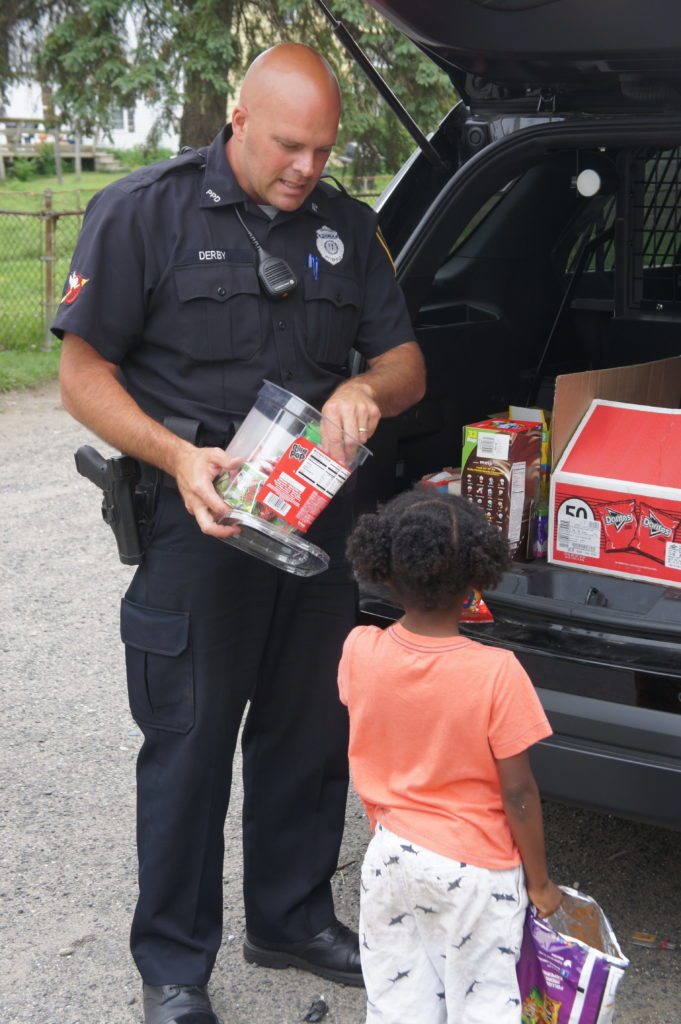 Said Officer Derby, “By simply changing kids’ perceptions about law enforcement, you are, without a doubt, going to change their parents’ outlook, too.” 