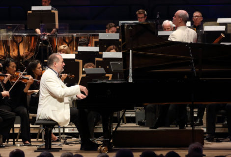Pianist Garrick Ohlsson performing Chopin's Piano Concerto No. 2.