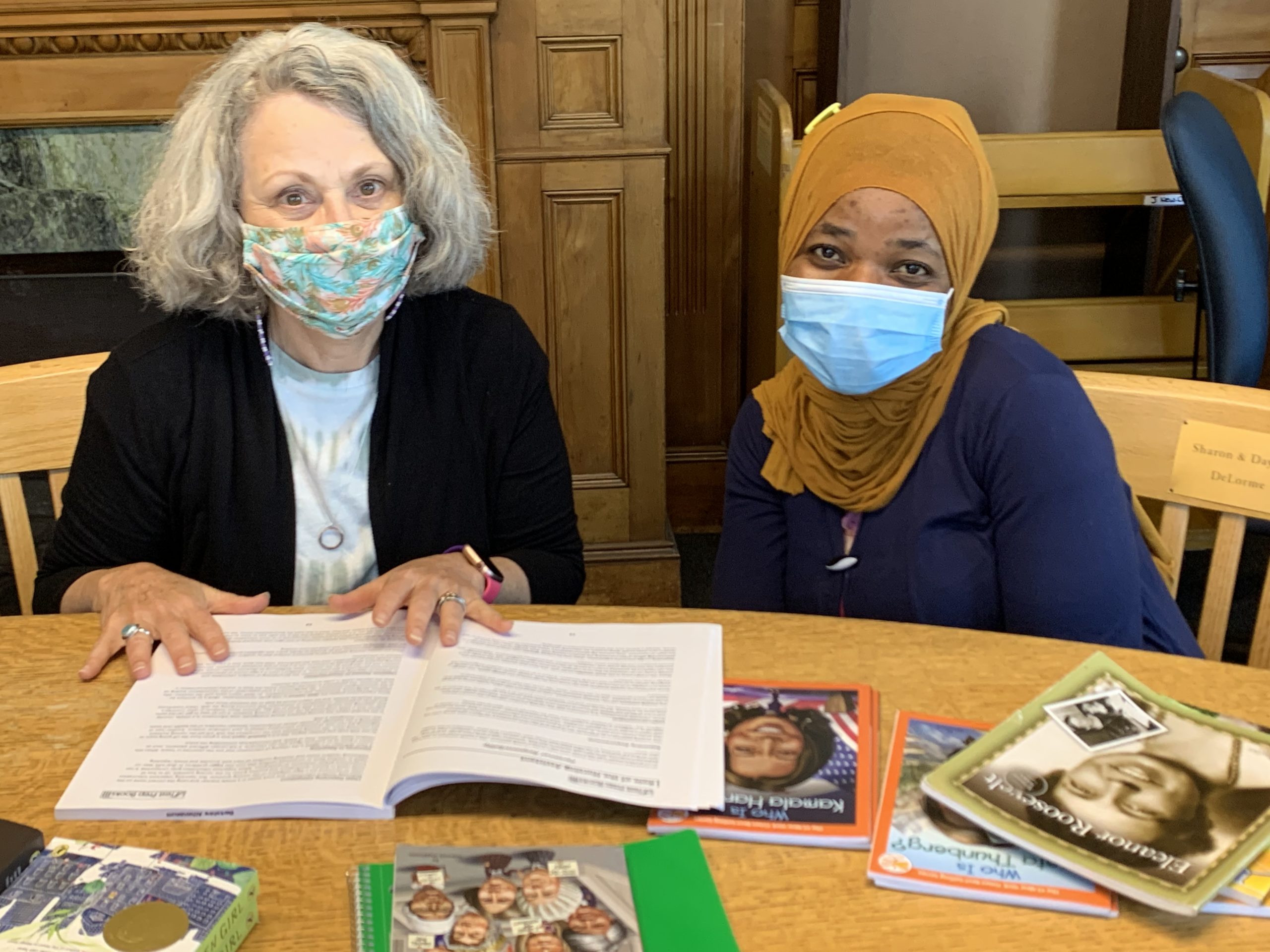 Literacy Network of the Berkshires volunteer tutor and learner