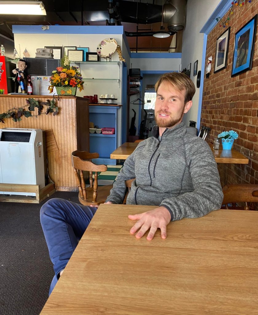 Christo's new owner Duncan Russell in North Adams