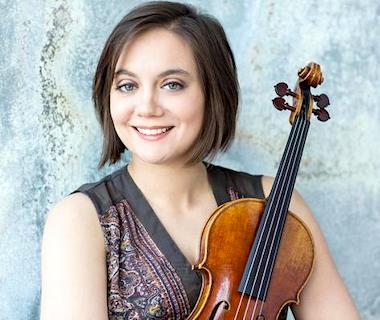 Violinist Francesca Anderegg