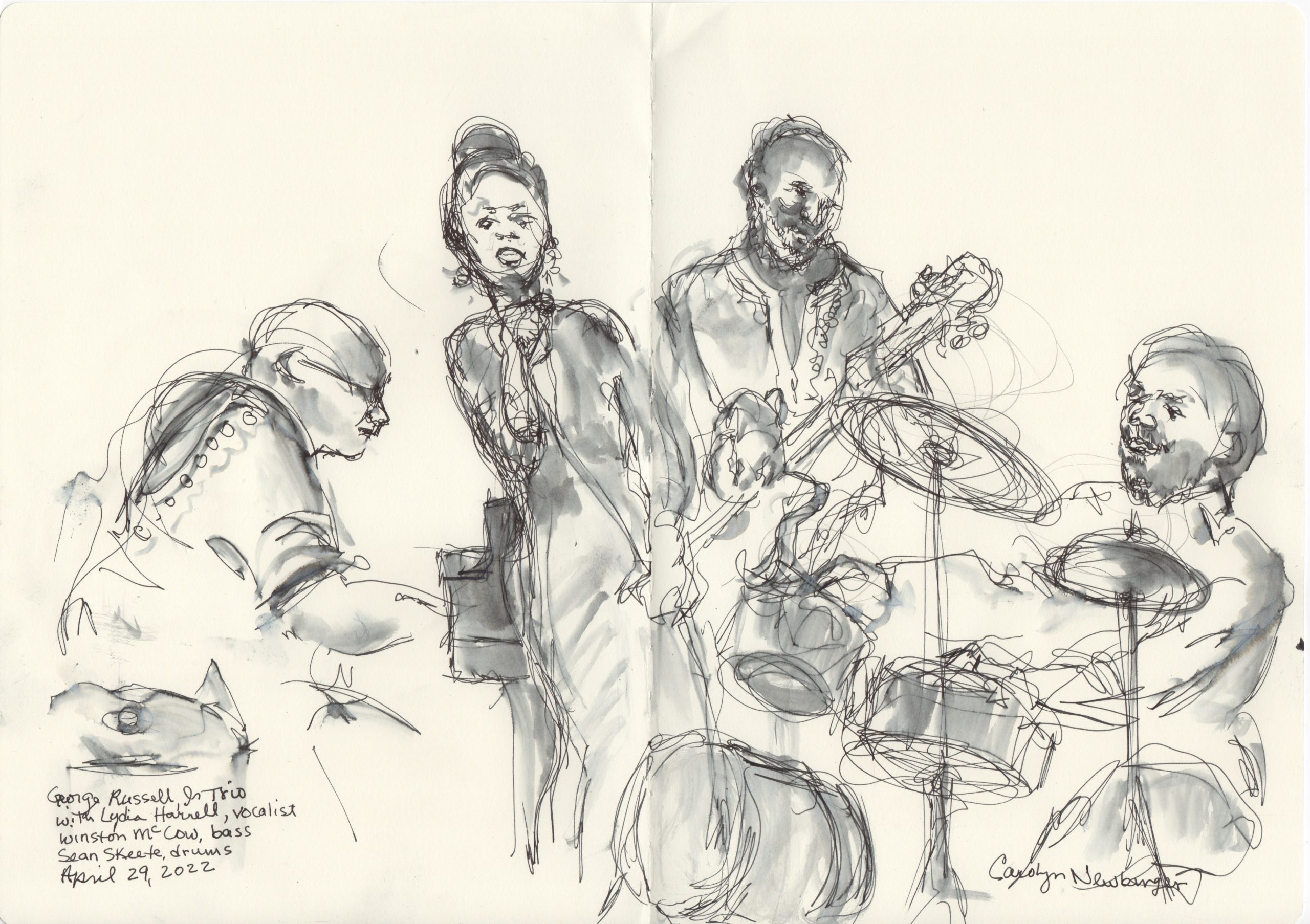 George Russell Trio with vocalist Lydia Harrell