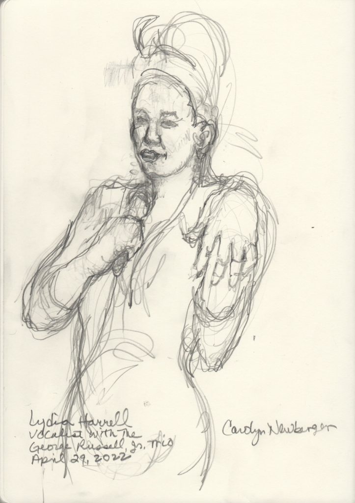 Lydia Harrell evokes Billie Holiday