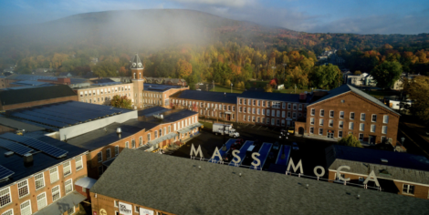 From the roof of MASS MoCA