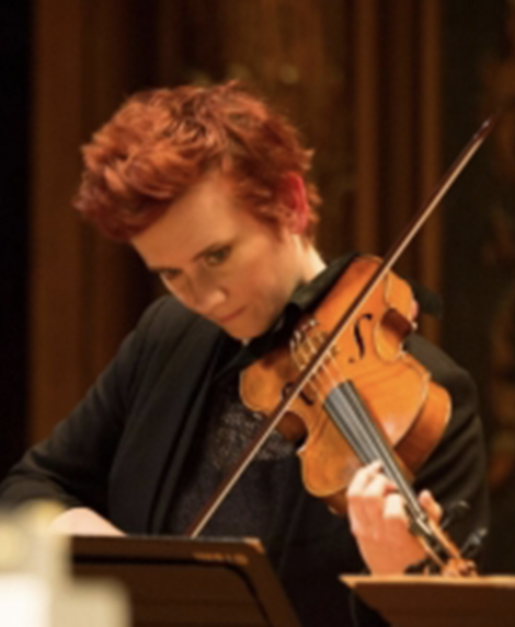 Aisslinn Nosky, violinist.