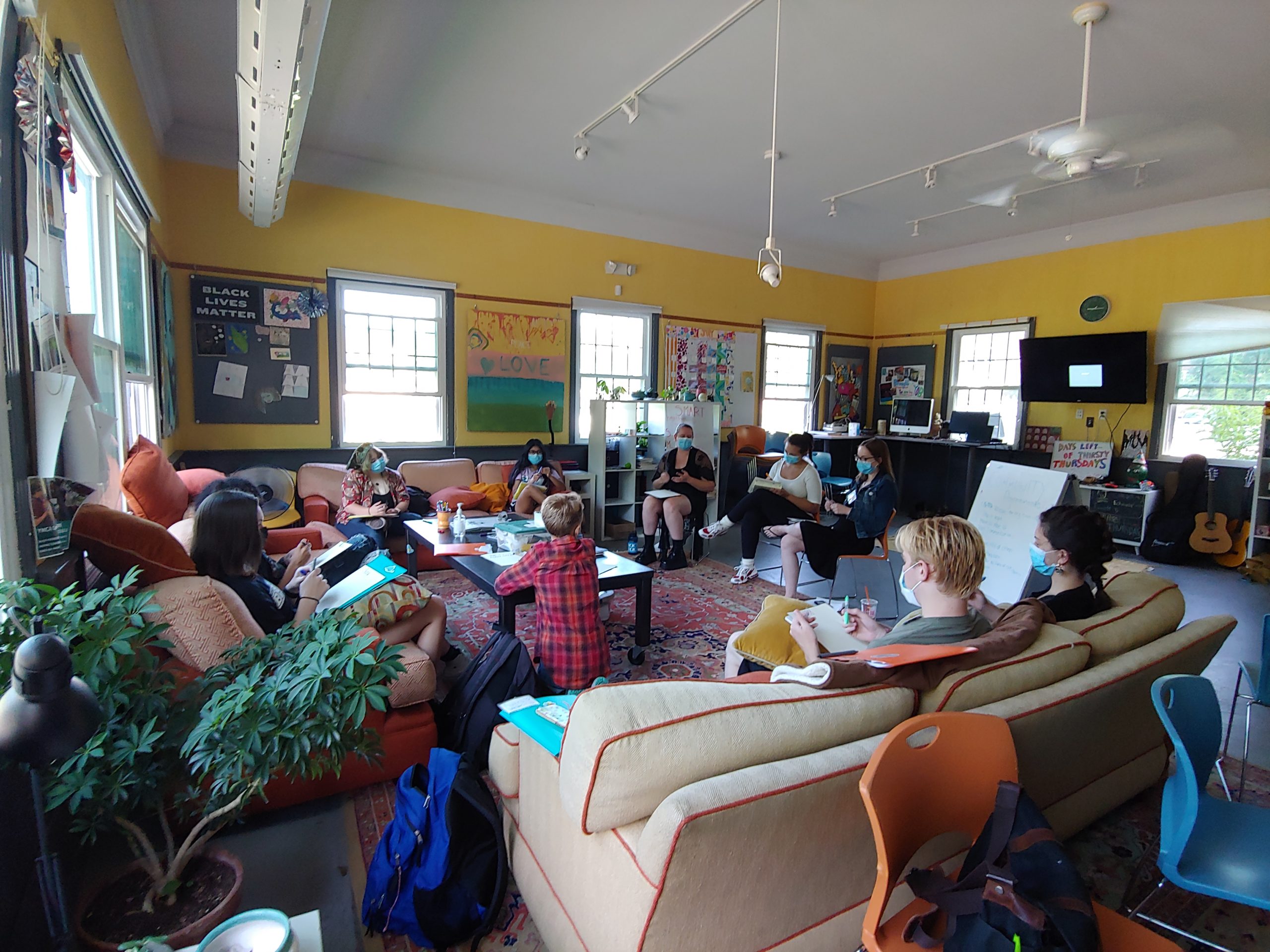 Teen participants of the one-week RYSE program