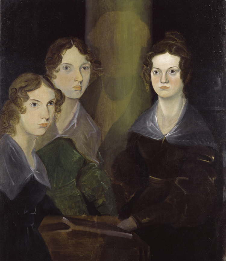 Painting of the Brontë sisters, by their brother