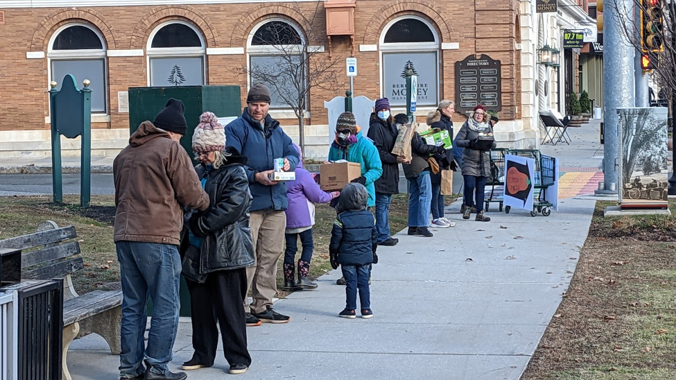 Volunteers have cold hands but warm hearts for The Great Community Pass ...