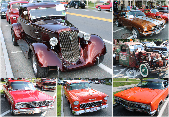 Some of the many cars at the Great Barrington Fire Department’s annual car show on Thursday, Aug. 1. Photos by Shaw Israel Izikson.