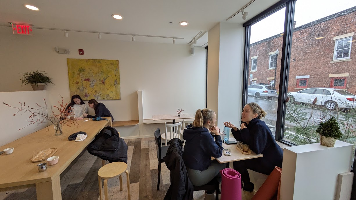 The inside of ilse on 47 Railroad Street in Great Barrington. Photo by Shaw Israel Izikson.