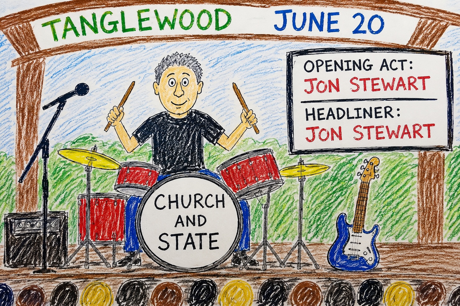 PREVIEW: At Tanglewood on June 20, Jon Stewart opens for himself - The Berkshire Edge
