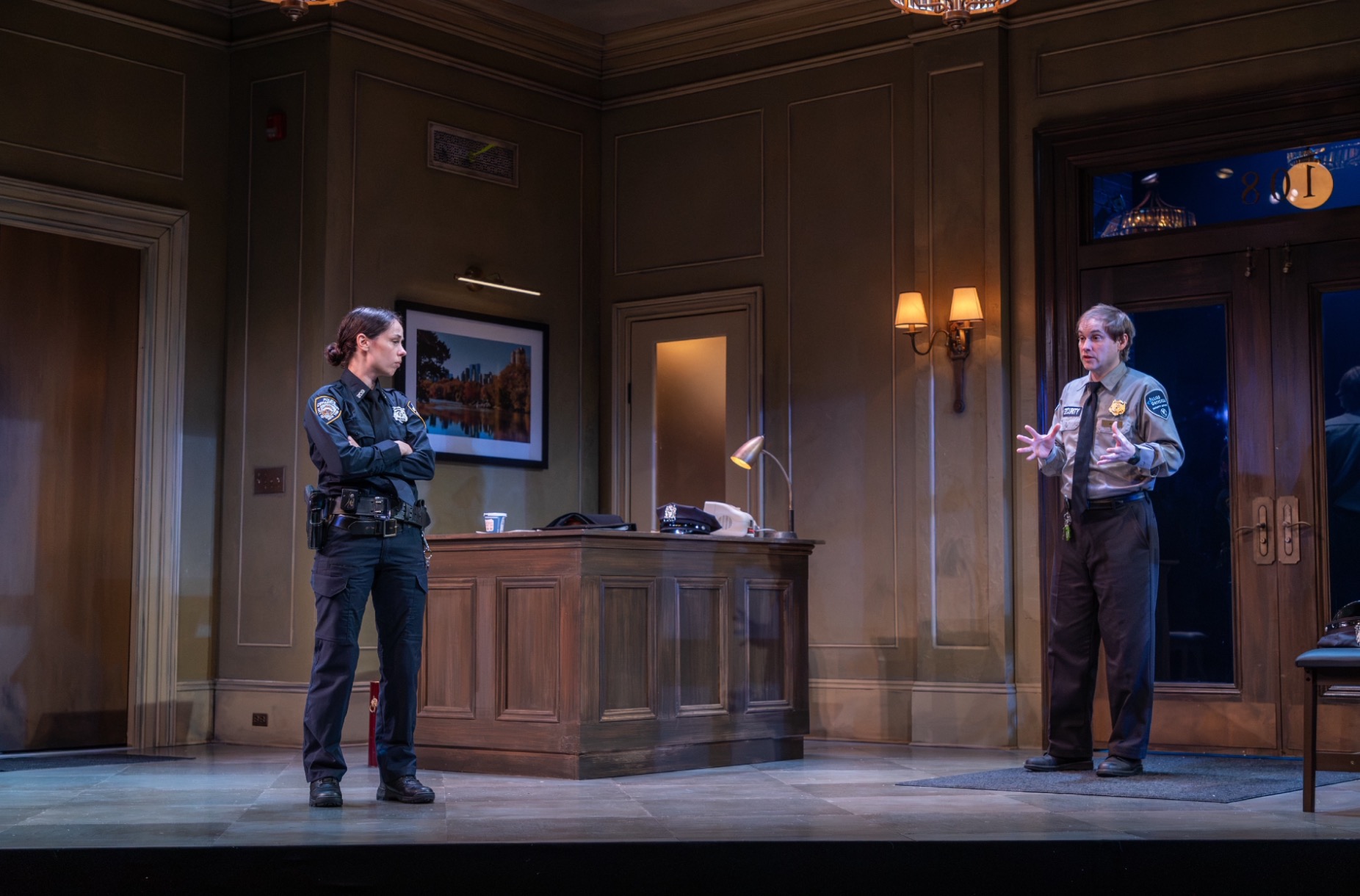 THEATER REVIEW: Dorset Theatre Festival's production of 'Lobby Hero' plays through Sept. 5 - The Berkshire Edge